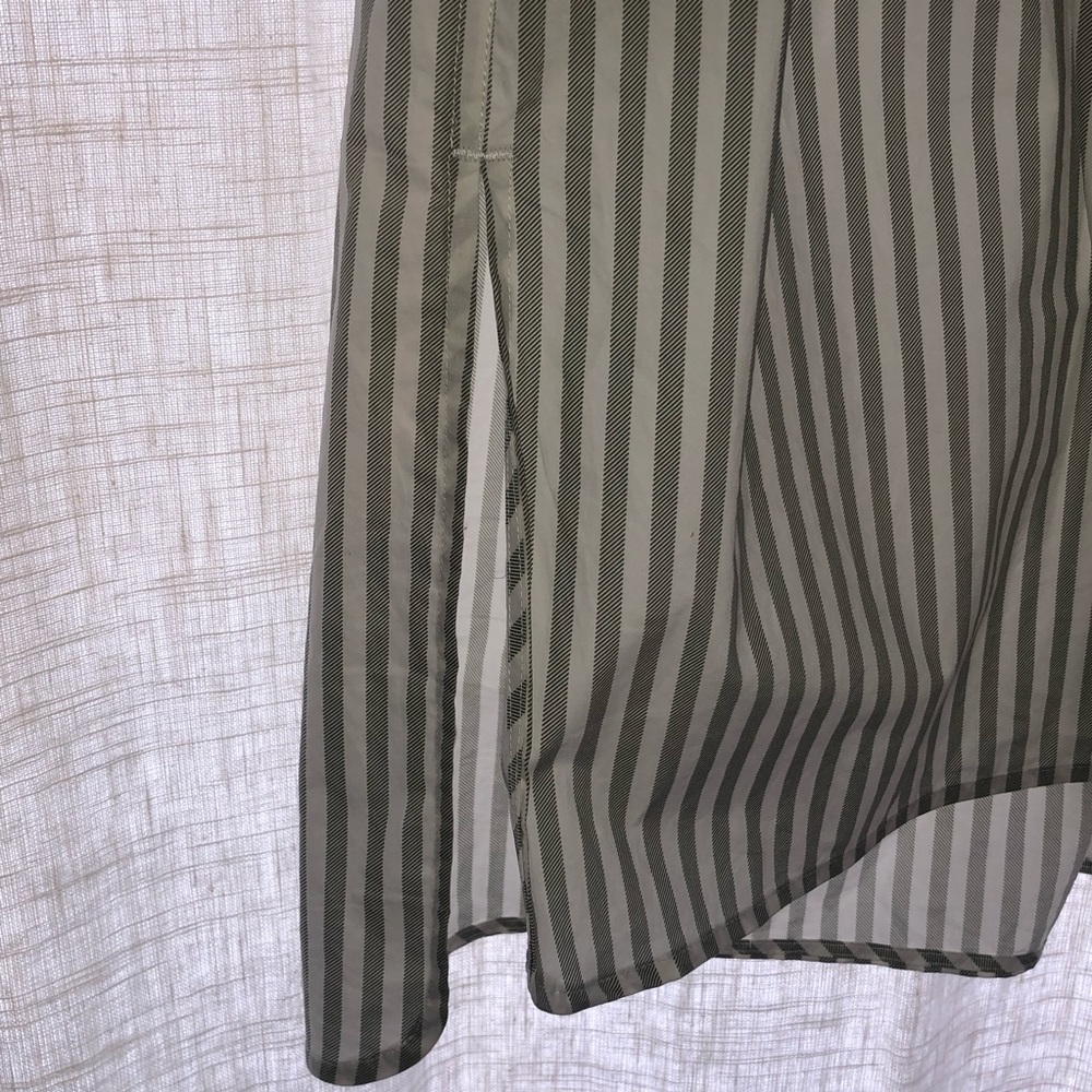 EUC Equipment Striped Belted Shirt Dress Size M - Picture 6 of 7